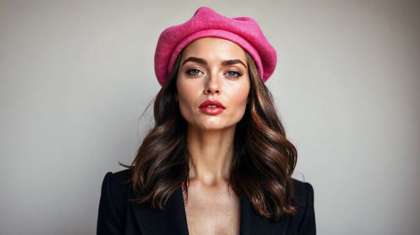 Top trends: elevate your look with a chic pink beret